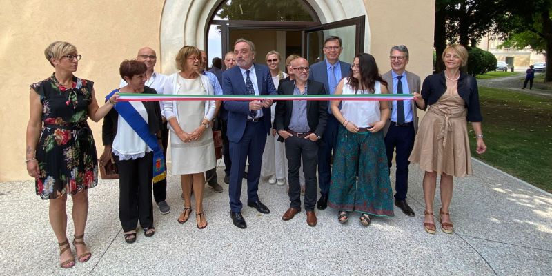Taglio del nastro per Villa Eugenia