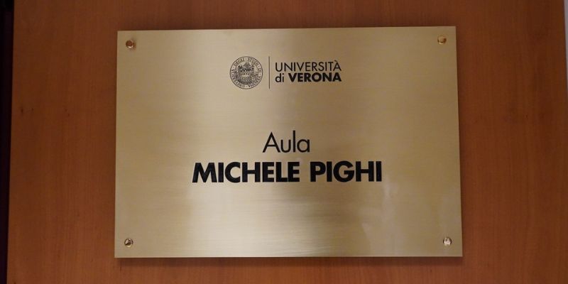 Intitolata a Michele Pighi un’aula didattica del Policlinico di Borgo Roma