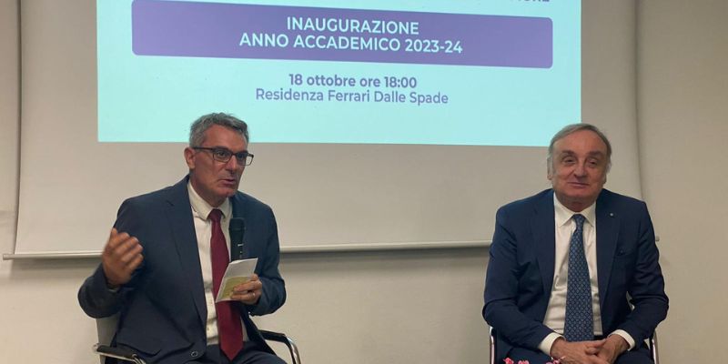 Il Magnifico Rettore ha inaugurato l’anno accademico del Collegio Don Mazza