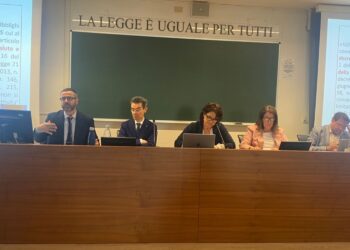 da sinistra Marco Peruzzi, Giampietro Ferri, Laura Calafà, Tiziana Cavllo e Stefano Catalano