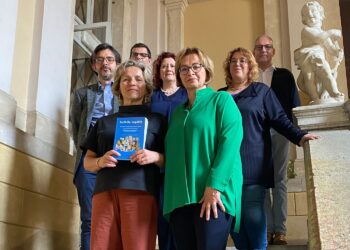 Nella foto: Olivia Guaraldo, Luigina Mortari, Matteo Nicolini, Cecilia Pedrazza Gorlero, Roberta Silva, Giuseppe Caruso, Daniele Venturini