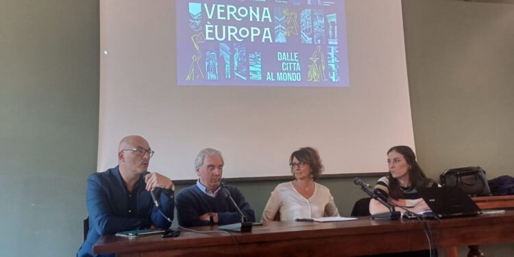 da sinistra: Giovanni Bernardini, Federico Romero, Francesca Ragno, Caterina Fratea