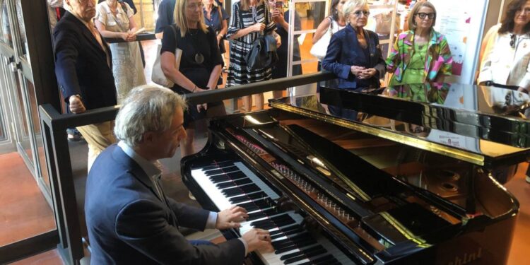 Nicola Guerini al piano