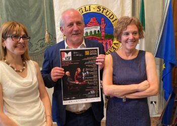 Da sinistra Sidia Fiorato,  Felice Gambin e Silvia Bigliazzi