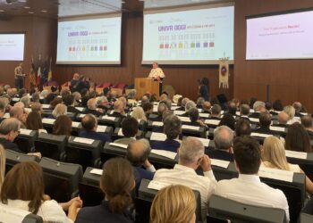 il Rettore Nocini sul podio del Polo Zanotto