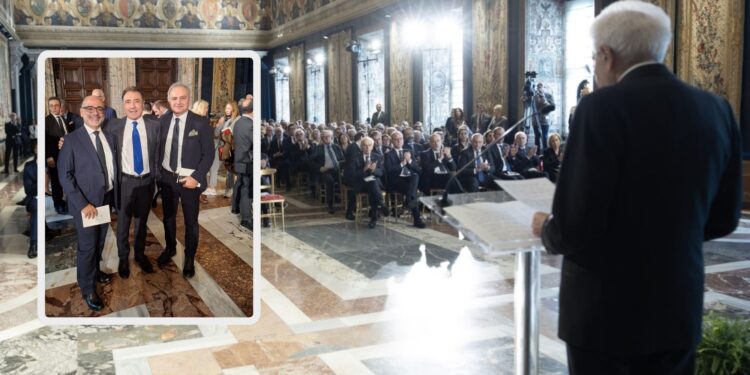 Da sinistra: Davide Melisi, Vincenzo Bronte, Roberto Salvia