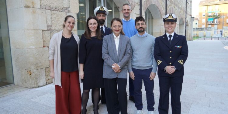 Da Sx: Sara Svaluto Ferro, Anna Sitta, Gian Roberto Brosa, Michela Rimondini, Alberto Gajofatto, Tommaso Carlucci e Evelina Strazzullo