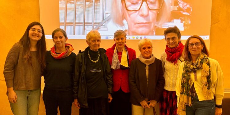 Da sx: Beatrice (Udu Verona); Beatrice Taddei Saltini; Giannina Dal Bosco, Francesca Alessandra Taddei Saltini; Agata La Terza; Cinzia Inguanta; Nicoletta Biancardi.