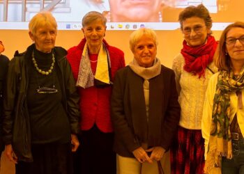 Da sx: Beatrice Taddei Saltini; Giannina Dal Bosco; Francesca Alessandra Taddei Saltini; Agata La Terza; Cinzia Inguanta; Nicoletta Biancardi.