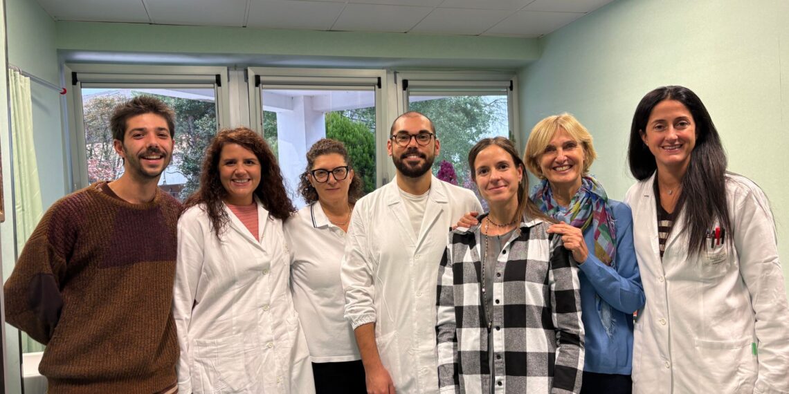 Nella foto da sx: Riccardo Danese, Valeria Gobbetto, Cristina Bulgarelli, Giulio Balestro, Sara Bertagnoli, Valentina Moro, Elena Rossato